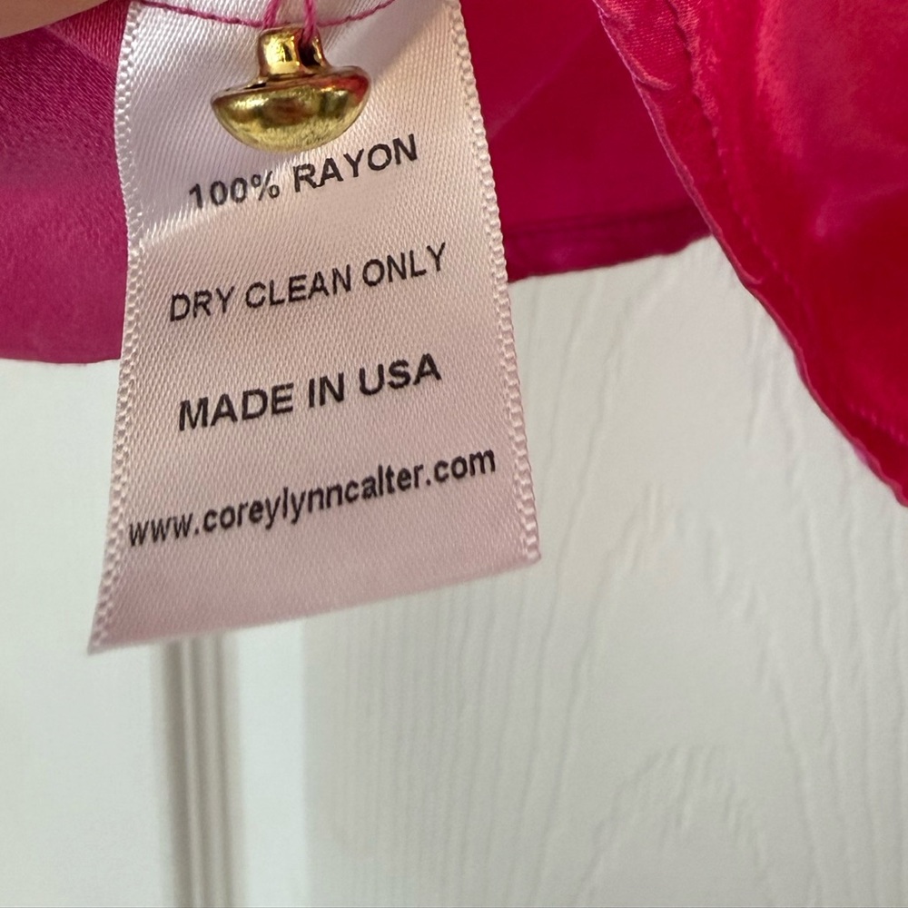 Corey Lynn Calter pink blouse - Picture 4 of 7